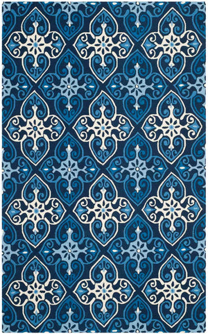 Safavieh Four Seasons 232 Hand Hooked 100% Polyester Pile Country & Floral Rug FRS232A-28