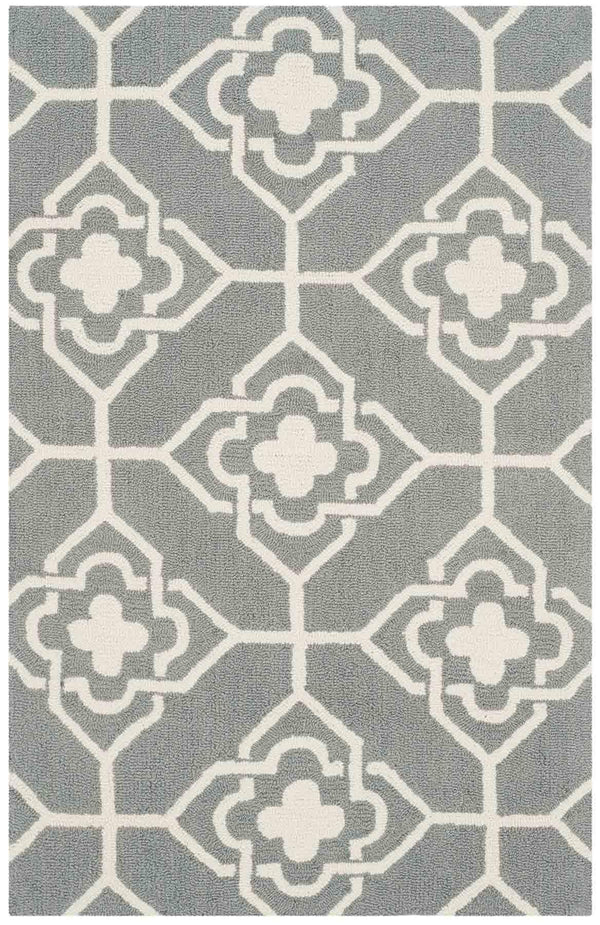 Safavieh Four Seasons 233 Hand Hooked 100% Polyester Pile Country & Floral Rug FRS233B-28