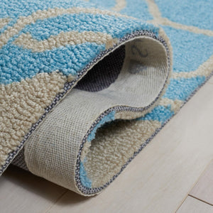 Safavieh Four Seasons 233 Hand Hooked 100% Polyester Pile Country & Floral Rug FRS233G-28