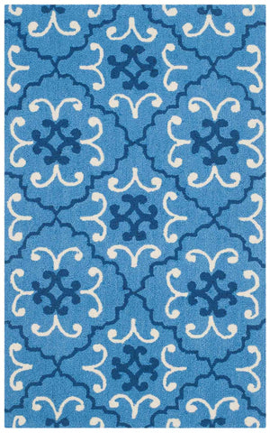 Safavieh Four Seasons 234 Hand Hooked 100% Polyester Pile Country & Floral Rug FRS234A-28