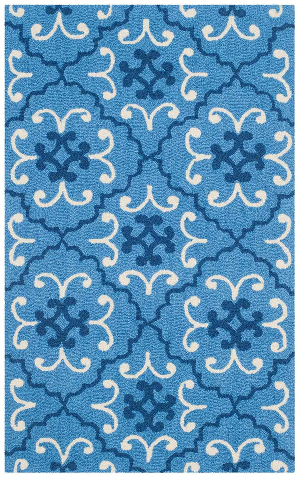 Safavieh Four Seasons 234 Hand Hooked 100% Polyester Pile Country & Floral Rug FRS234A-28