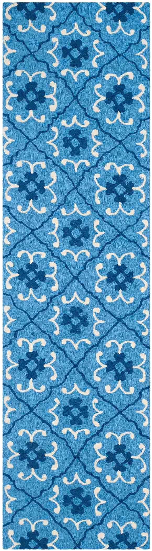 Safavieh Four Seasons 234 Hand Hooked 100% Polyester Pile Country & Floral Rug FRS234A-28