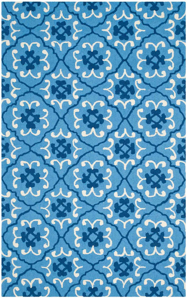 Safavieh Four Seasons 234 Hand Hooked 100% Polyester Pile Country & Floral Rug FRS234A-28