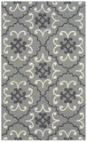 Safavieh Four Seasons 234 Hand Hooked 100% Polyester Pile Country & Floral Rug FRS234B-28