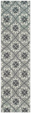 Safavieh Four Seasons 234 Hand Hooked 100% Polyester Pile Country & Floral Rug FRS234B-28