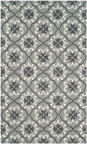 Safavieh Four Seasons 234 Hand Hooked 100% Polyester Pile Country & Floral Rug FRS234B-28