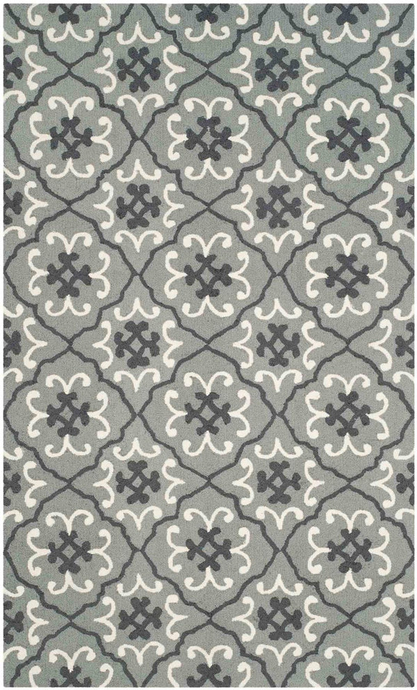 Safavieh Four Seasons 234 Hand Hooked 100% Polyester Pile Country & Floral Rug FRS234B-28