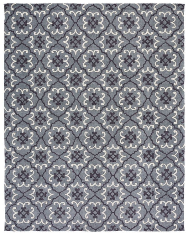 Safavieh Four Seasons 234 Hand Hooked 100% Polyester Pile Country & Floral Rug FRS234B-28