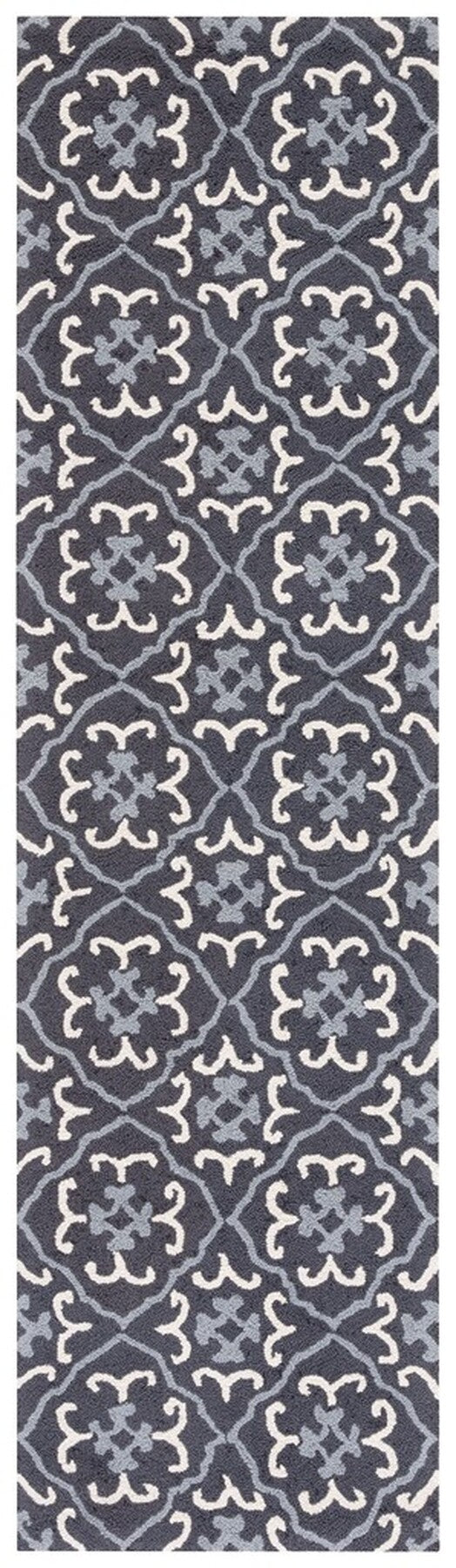 Safavieh Four Seasons 234 Hand Hooked 100% Polyester Pile Country & Floral Rug FRS234C-28