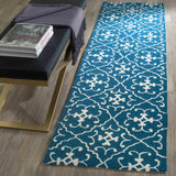 Safavieh Four Seasons 234 Hand Hooked 100% Polyester Pile Country & Floral Rug FRS234H-28