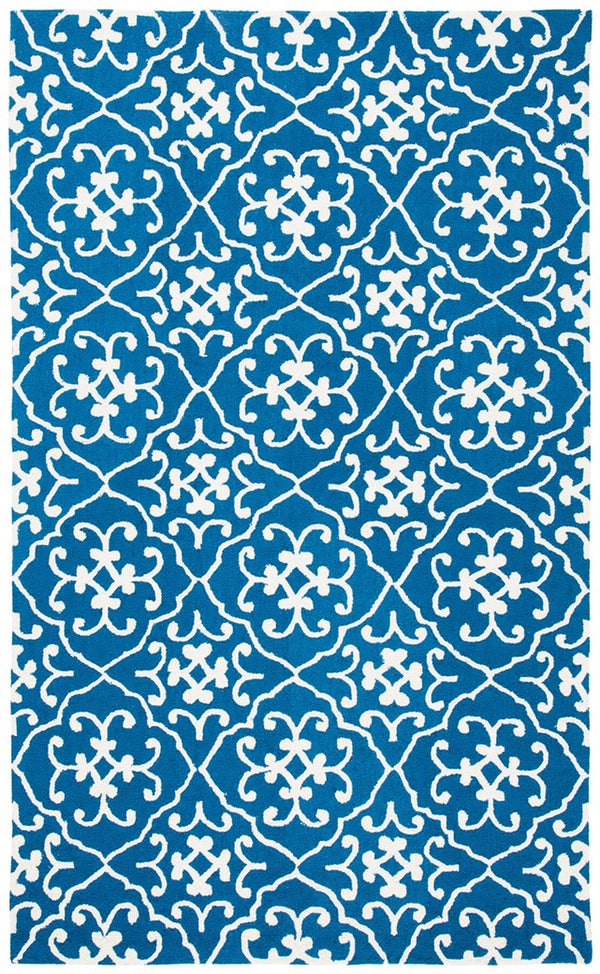 Safavieh Four Seasons 234 Hand Hooked 100% Polyester Pile Country & Floral Rug FRS234H-28