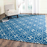 Safavieh Four Seasons 234 Hand Hooked 100% Polyester Pile Country & Floral Rug FRS234H-28