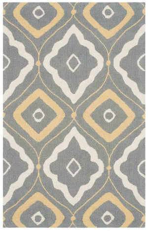 Safavieh Four Seasons 235 Hand Hooked 100% Polyester Pile Country & Floral Rug FRS235B-28