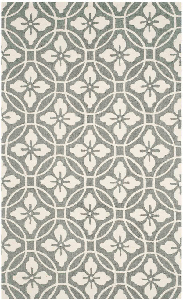 Safavieh Four Seasons 236 Hand Hooked 100% Polyester Pile Country & Floral Rug FRS236B-28
