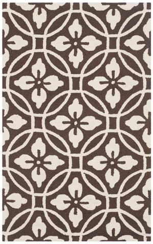 Safavieh Four Seasons 236 Hand Hooked 100% Polyester Pile Country & Floral Rug FRS236E-28