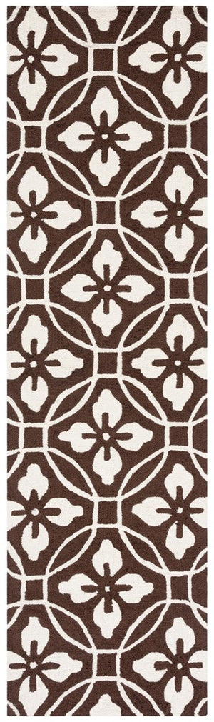 Safavieh Four Seasons 236 Hand Hooked 100% Polyester Pile Country & Floral Rug FRS236E-28