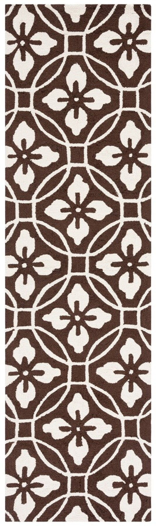 Safavieh Four Seasons 236 Hand Hooked 100% Polyester Pile Country & Floral Rug FRS236E-28