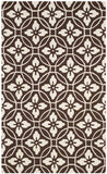 Safavieh Four Seasons 236 Hand Hooked 100% Polyester Pile Country & Floral Rug FRS236E-28