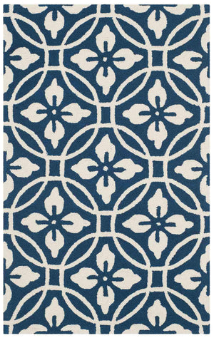 Safavieh Four Seasons 236 Hand Hooked 100% Polyester Pile Country & Floral Rug FRS236H-28