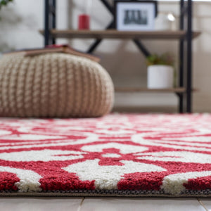 Safavieh Four Seasons 236 Hand Hooked 100% Polyester Pile Country & Floral Rug FRS236R-28