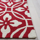 Safavieh Four Seasons 236 Hand Hooked 100% Polyester Pile Country & Floral Rug FRS236R-28