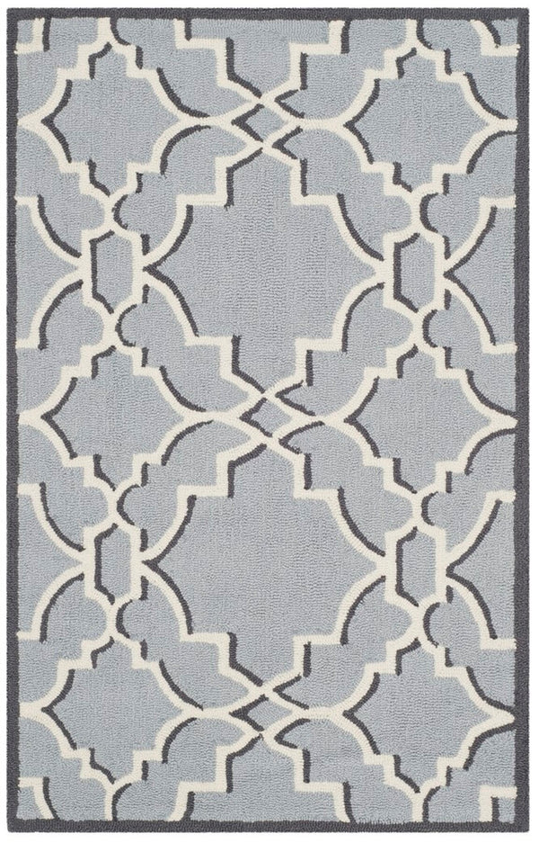 Safavieh Four Seasons 237 Hand Hooked 100% Polyester Pile Country & Floral Rug FRS237B-28