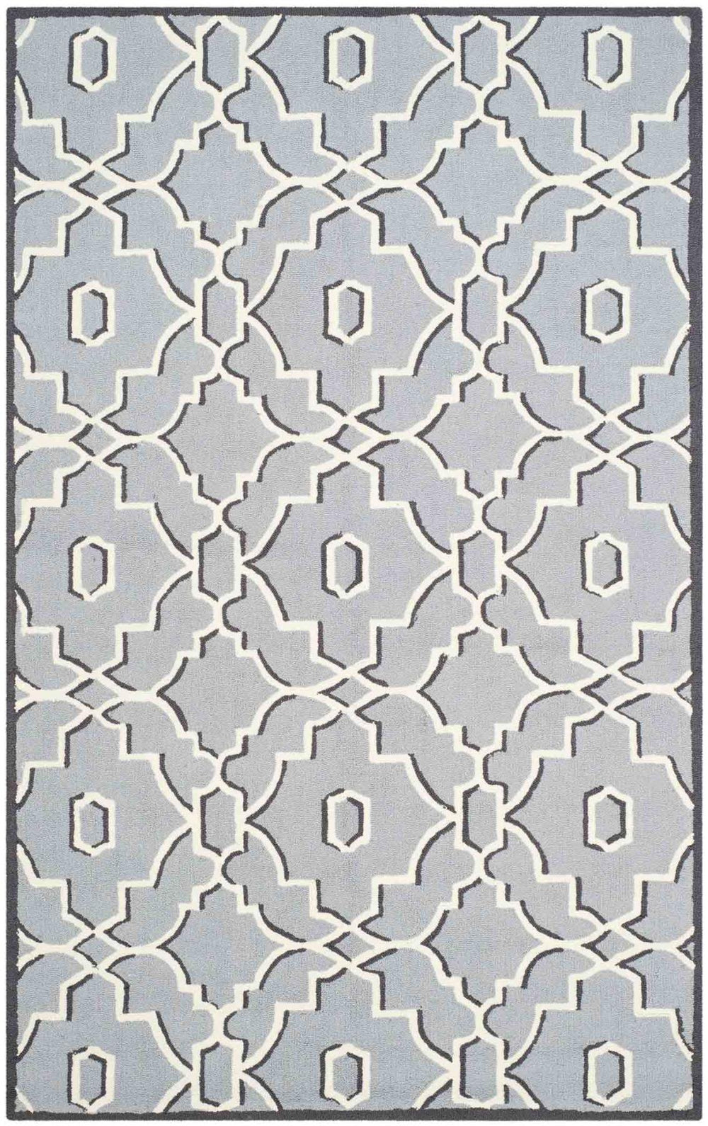 Safavieh Four Seasons 237 Hand Hooked 100% Polyester Pile Country & Floral Rug FRS237B-28