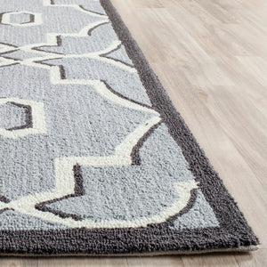 Safavieh Four Seasons 237 Hand Hooked 100% Polyester Pile Country & Floral Rug FRS237B-28