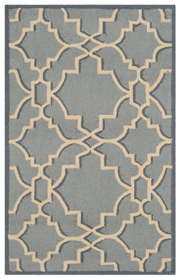 Safavieh Four Seasons 237 Hand Hooked 100% Polyester Pile Country & Floral Rug FRS237G-28