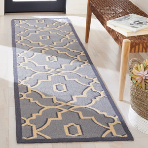 Safavieh Four Seasons 237 Hand Hooked 100% Polyester Pile Country & Floral Rug FRS237G-28