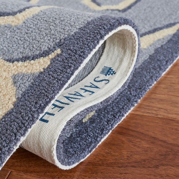 Safavieh Four Seasons 237 Hand Hooked 100% Polyester Pile Country & Floral Rug FRS237G-28