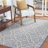 Safavieh Four Seasons 237 Hand Hooked 100% Polyester Pile Country & Floral Rug FRS237G-28