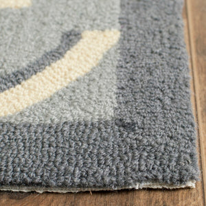 Safavieh Four Seasons 237 Hand Hooked 100% Polyester Pile Country & Floral Rug FRS237G-28