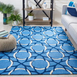 Safavieh Four Seasons 238 Hand Hooked 100% Polyester Pile Country & Floral Rug FRS238A-28