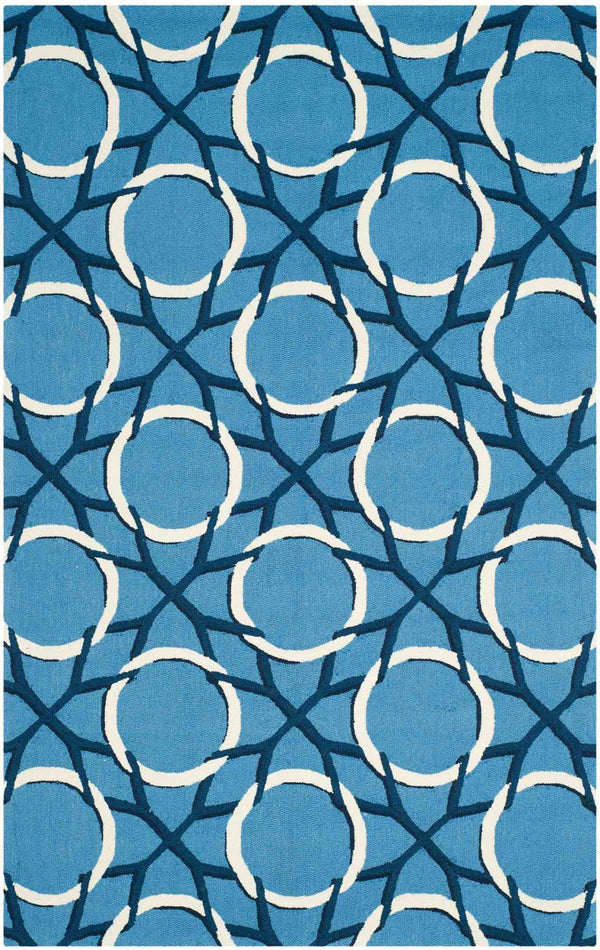 Safavieh Four Seasons 238 Hand Hooked 100% Polyester Pile Country & Floral Rug FRS238A-28
