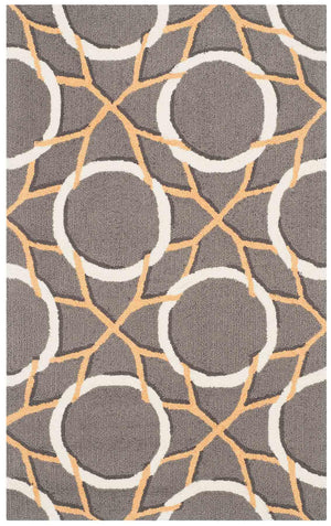 Safavieh Four Seasons 238 Hand Hooked 100% Polyester Pile Country & Floral Rug FRS238B-28