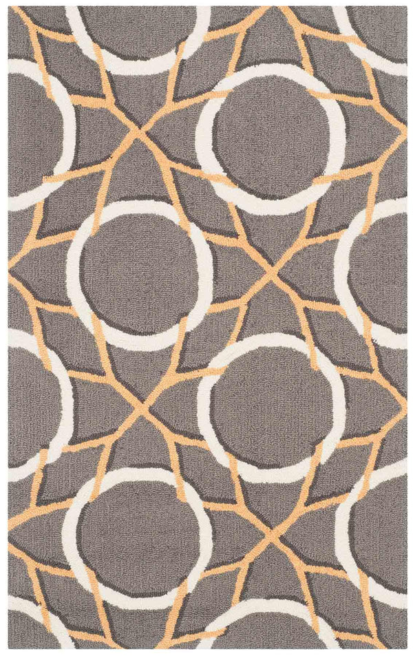 Safavieh Four Seasons 238 Hand Hooked 100% Polyester Pile Country & Floral Rug FRS238B-28