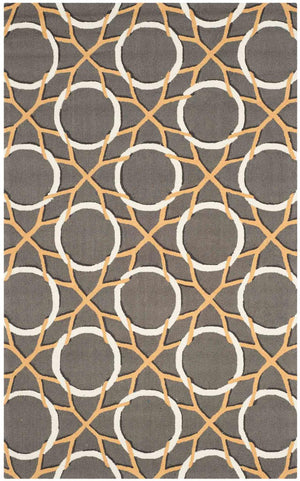 Safavieh Four Seasons 238 Hand Hooked 100% Polyester Pile Country & Floral Rug FRS238B-28