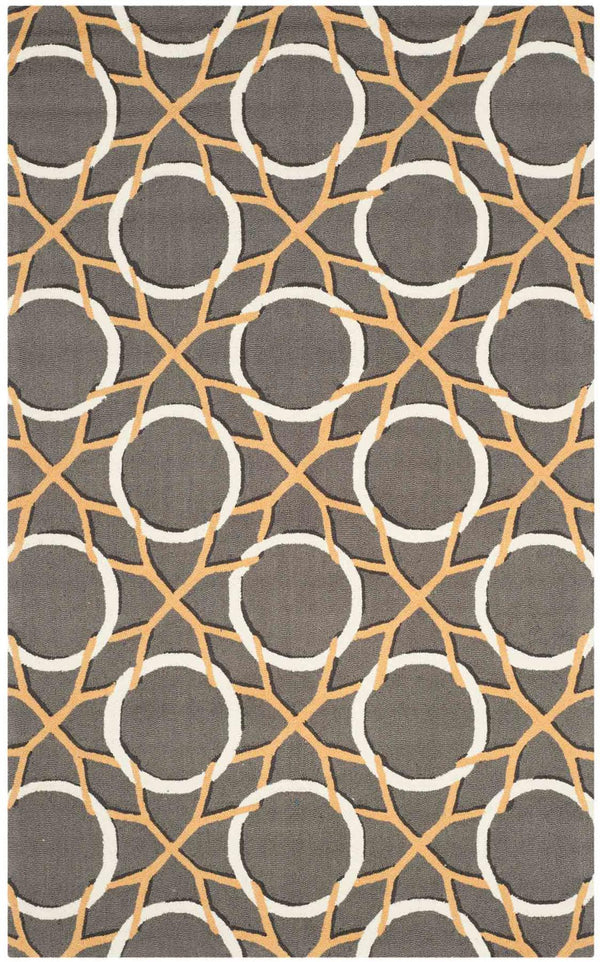 Safavieh Four Seasons 238 Hand Hooked 100% Polyester Pile Country & Floral Rug FRS238B-28