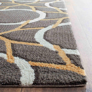 Safavieh Four Seasons 238 Hand Hooked 100% Polyester Pile Country & Floral Rug FRS238B-28