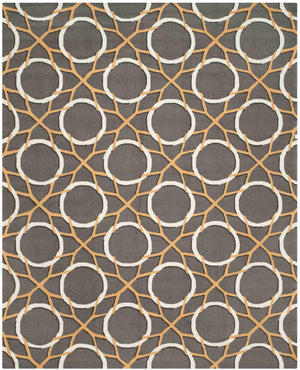 Safavieh Four Seasons 238 Hand Hooked 100% Polyester Pile Country & Floral Rug FRS238B-28