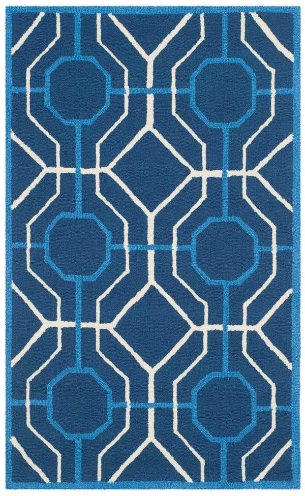 Safavieh Four Seasons 244 Hand Hooked 100% Polyester Pile Contemporary Rug FRS244H-28