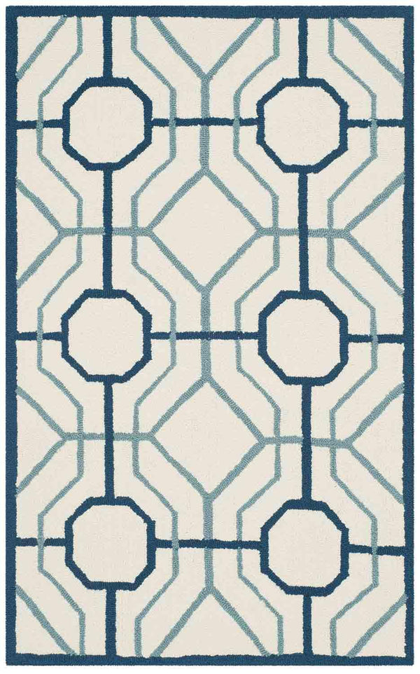 Safavieh Four Seasons 244 Hand Hooked 100% Polyester Pile Contemporary Rug FRS244M-28