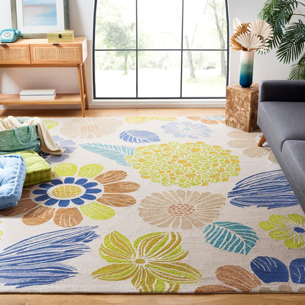 Safavieh Four Seasons Hand Hooked 100% Polyester Pile Rug FRS391C-2339