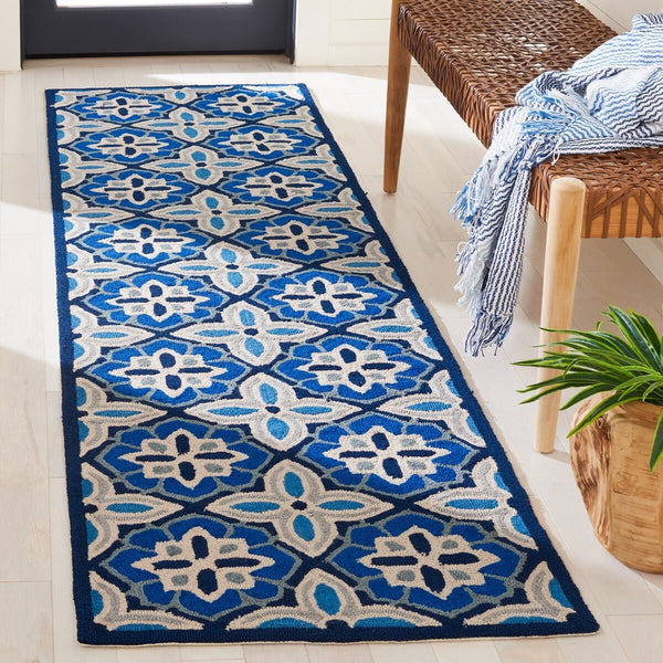 Safavieh Four Seasons Hand Hooked 100% Polyproplene Pile Rug FRS414D-4R