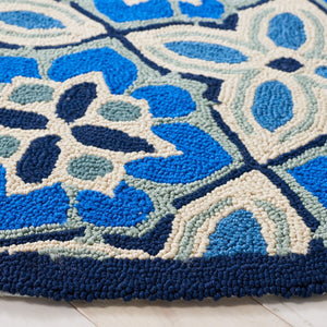 Safavieh Four Seasons Hand Hooked 100% Polyproplene Pile Rug FRS414D-4R