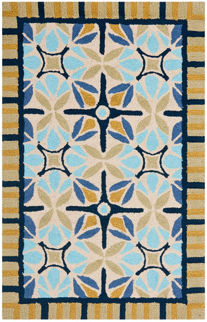 Safavieh Frs449 Hand Hooked 100% Polyproplene Pile Rug FRS449A-4R