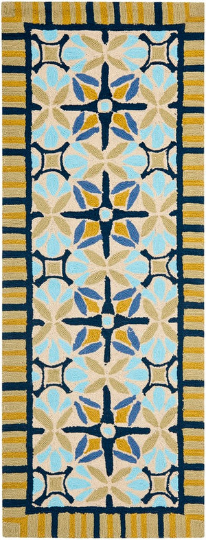 Safavieh Frs449 Hand Hooked 100% Polyproplene Pile Rug FRS449A-4R