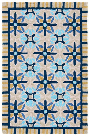 Safavieh Frs449 Hand Hooked 100% Polyproplene Pile Rug FRS449A-4R