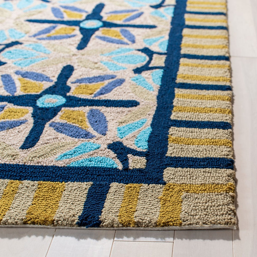 Safavieh Frs449 Hand Hooked 100% Polyproplene Pile Rug FRS449A-4R